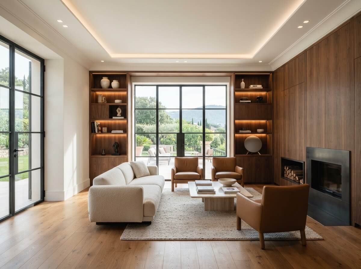 Villa lounge after renovation by Quick Fix Force